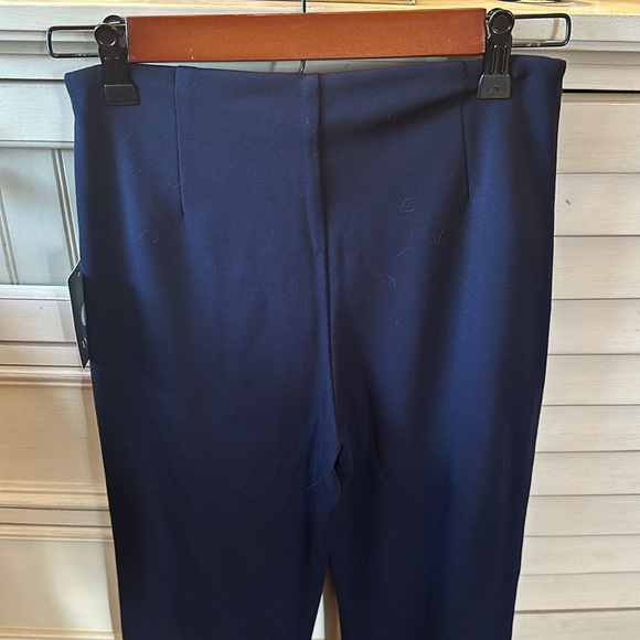 Lysse New York Navy Stretch Light Weight Ponte True Navy Pants Size Small NWT - Picture 7 of 10